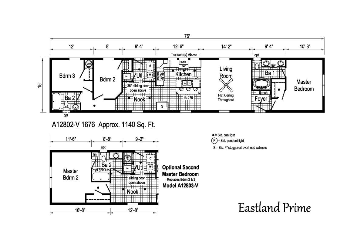 Eastland Prime / A12802V by Hartzler's Quality Housing